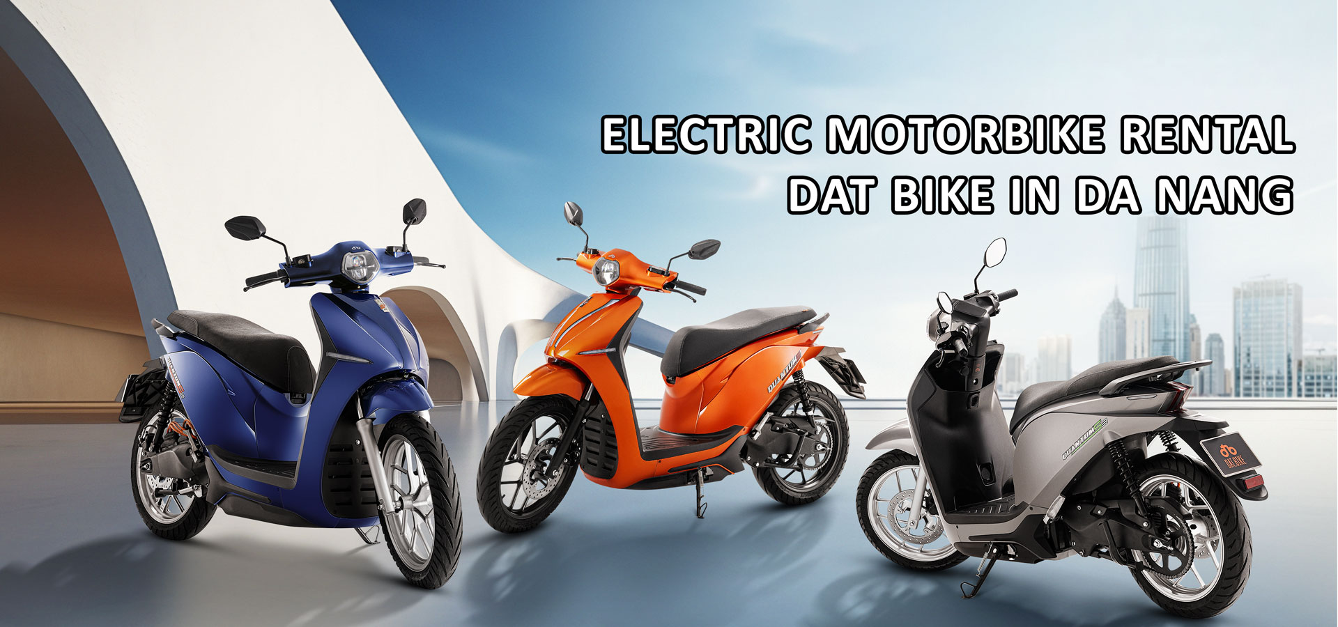 Electric motorbike rental Dat Bike Da Nang